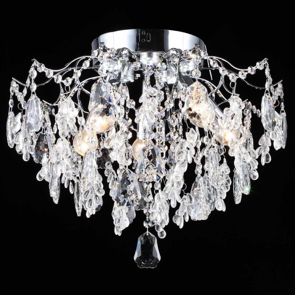 Люстра хрустальная Reluce 27620-0.3-5+5 CH+CLARE