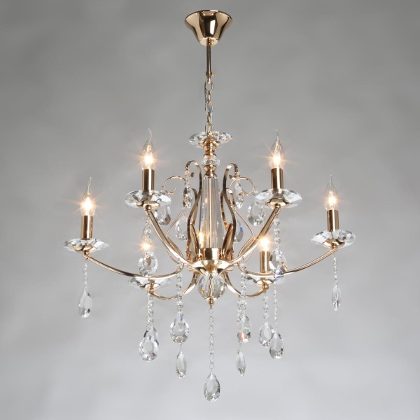 Подвесная люстра De Markt City Свеча 683014606