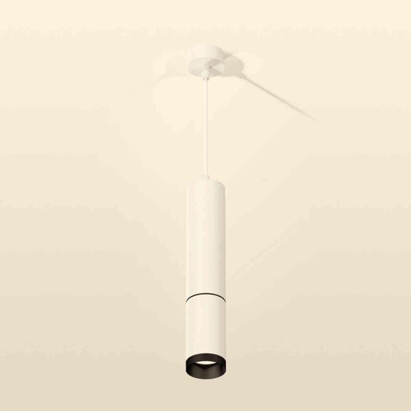 Комплект подвесного светильника Ambrella light Techno Spot XP6322010 SWH/PBK белый песок/черный полированный (A2301,C6355,A2061,C6322,N6131)