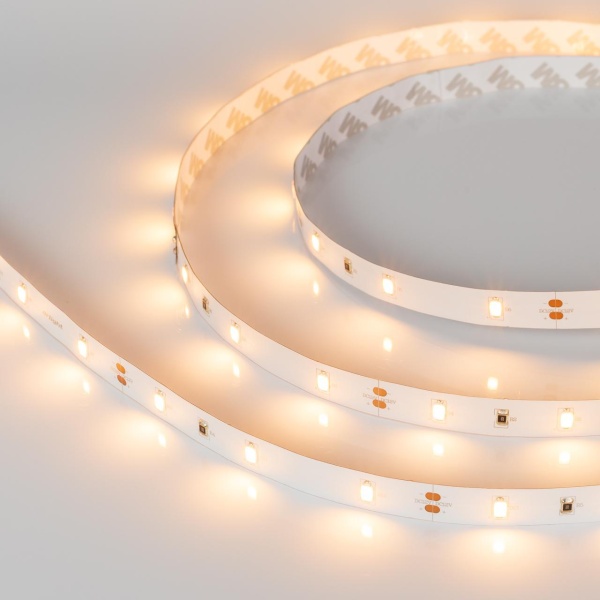 Светодиодная лента Arlight 12W/m 30LED/m 5630SMD теплый белый 5M 018109