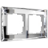 Рамка на 2 поста Werkel Diamant зеркальный W0021220 4690389158827