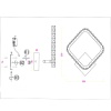 Настенный светильник Seven fires Калитри SF7019/1W-SGD