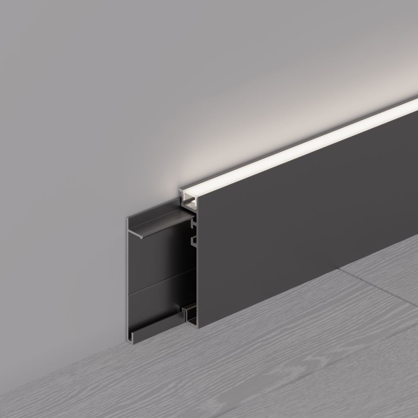 Профиль Arlight Plintus-H55-2000 Black 045442