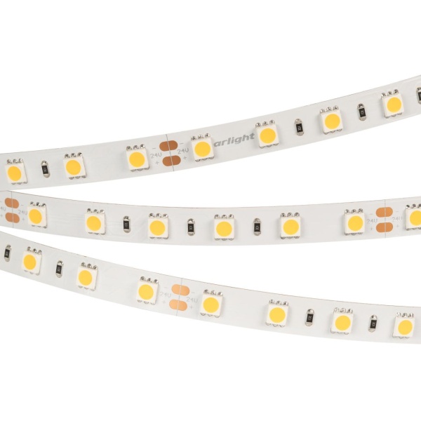 Светодиодная лента Arlight 14,4W/m 60LED/m 5060SMD холодный белый 5M 013757(2)