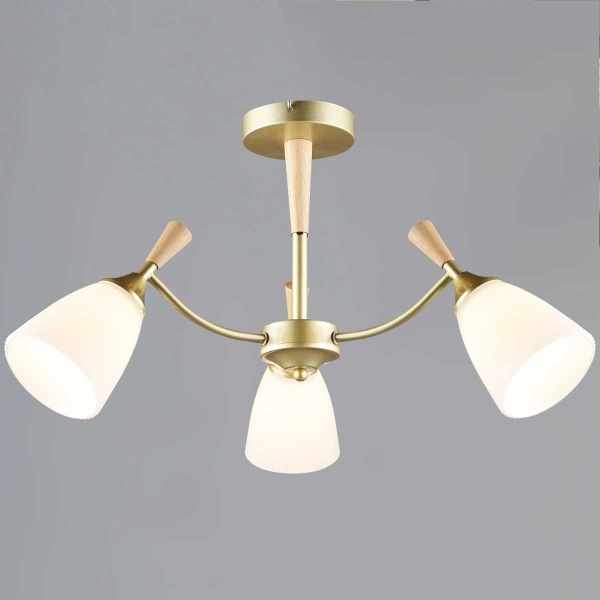 Люстра Reluce 38960-0.3-03 GD+WOOD