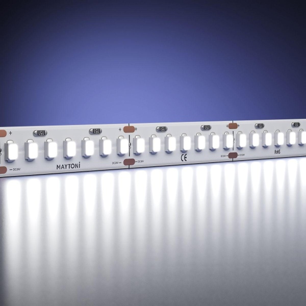 Светодиодная лента Maytoni 11W/m 252LED/m 2835SMD холодный белый 5M 201051