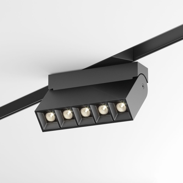 Трековый светодиодный светильник для магнитного шинопровода Maytoni Track lamps TR015-2-10W3K-B
