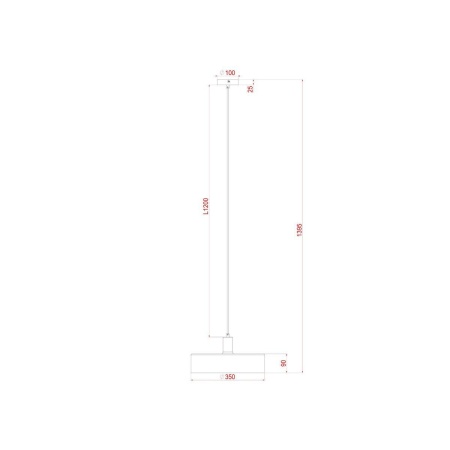 Подвесной светильник Arte Lamp Skat A7152SP-1BK