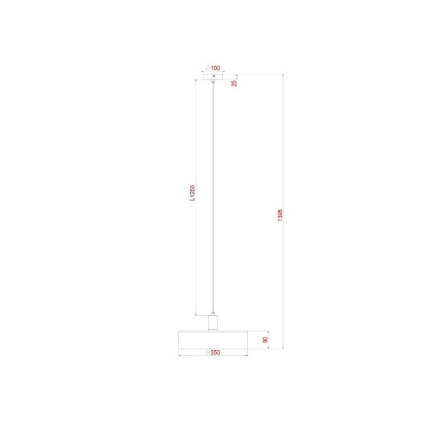Подвесной светильник Arte Lamp Skat A7152SP-1BK