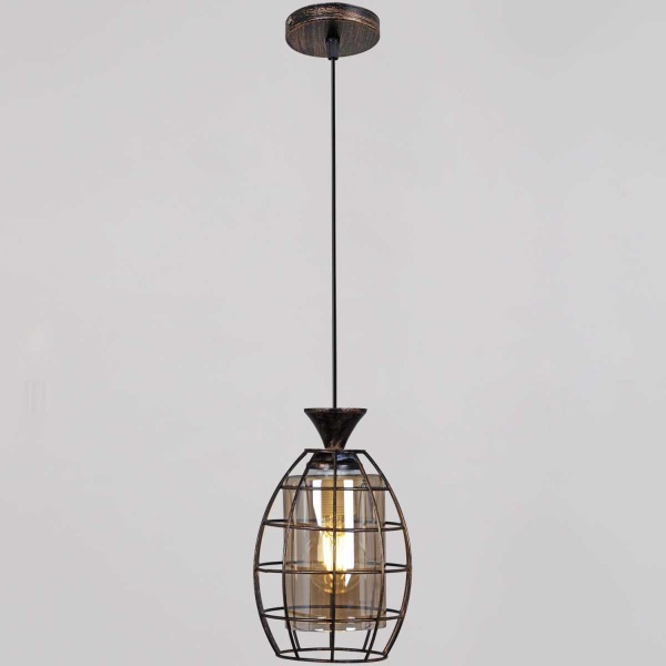 Потолочный светильник Reluce 03525-0.9-01 BK+GD