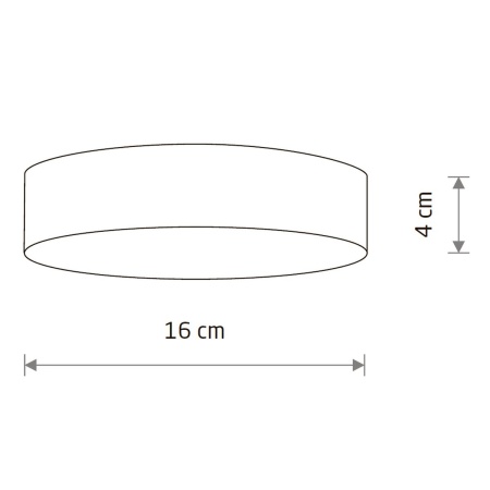 Потолочный cветильник Nowodvorski Lid Round Led White 10412