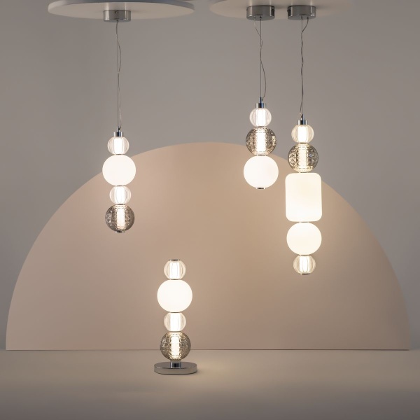 Подвесной светодиодный светильник Maytoni Collar P069PL-L16CH3K