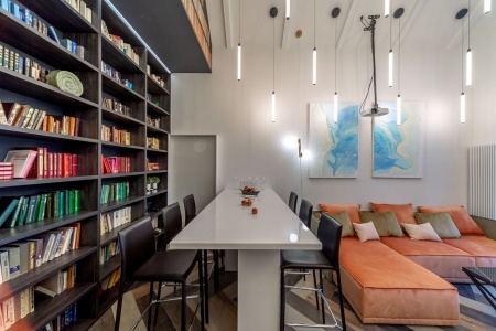 Подвесной светодиодный светильник Maytoni Technical Ray P021PL-L10B