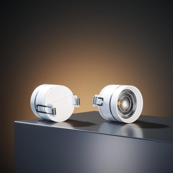 Встраиваемый светодиодный светильник Elektrostandard Stark 25035/LED 8W 4200K белый a062933