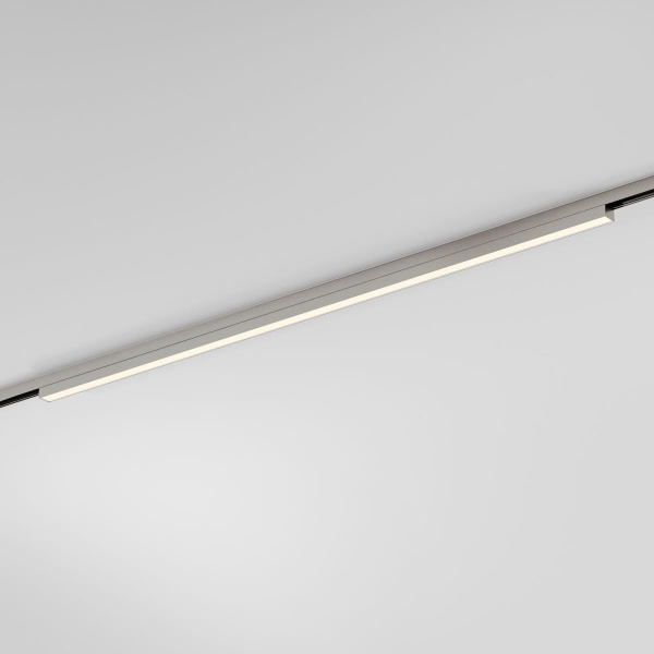 Трековый светильник 24W 3000K никель Elektrostandard 85527/01_система Лайн a072702