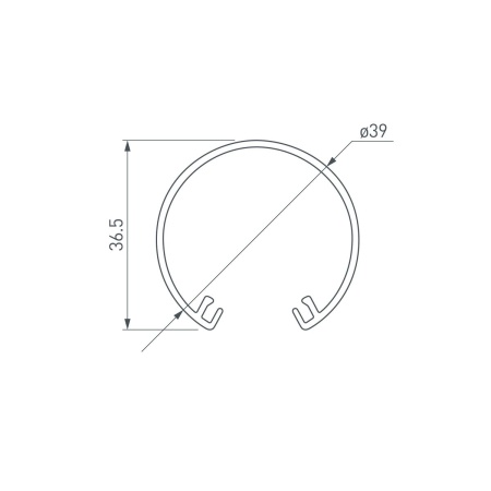 Рассеиватель Arlight Round-D40-2000 044519