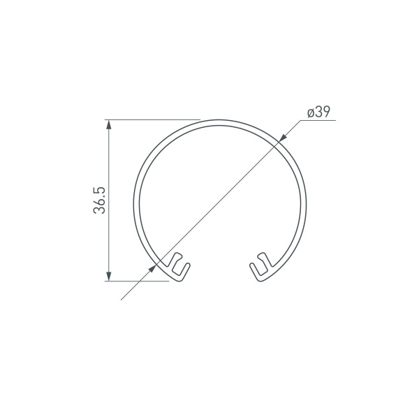 Рассеиватель Arlight Round-D40-2000 044519