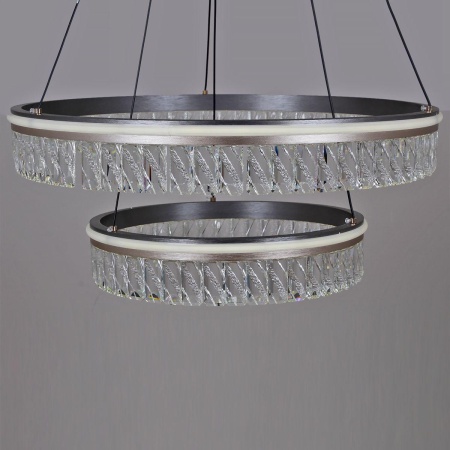 Подвесная светодиодная люстра Reluce 55008-0.4-600+400