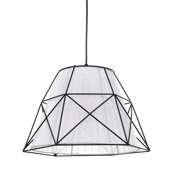 Подвесной светильник Lumina Deco Boneti LDP 8002 BK+WT