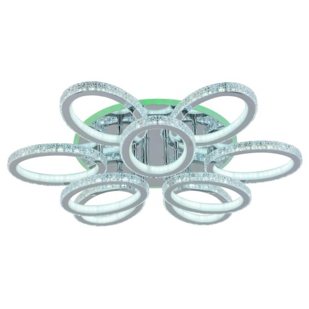 Потолочная светодиодная люстра Profit Light 8033/6+3 CHR
