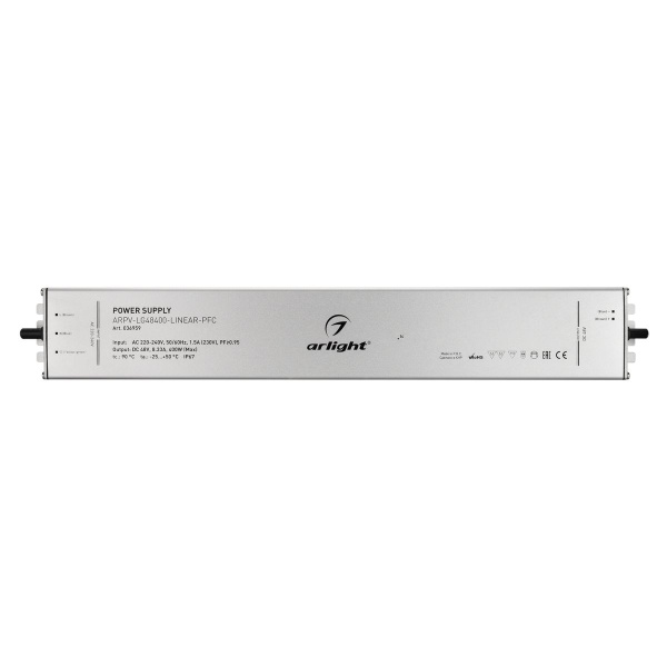 Блок питания Arlight ARPV-LG48400-Linear-PFC 48V 400W IP67 8,33A 036959