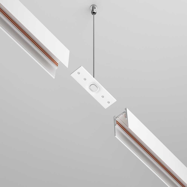 Пластина соединительная Maytoni Technical Magnetic track system Exility TRA034C-21W