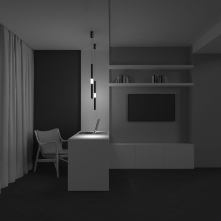 Подвесной светодиодный светильник Maytoni Technical Jelly P105PL-12W3K-B