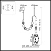 Подвесной светильник Odeon Light Karelia Pendant 5444/1B