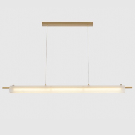 Подвесной светодиодный светильник Crystal Lux Tunnel SP40 Led Brass