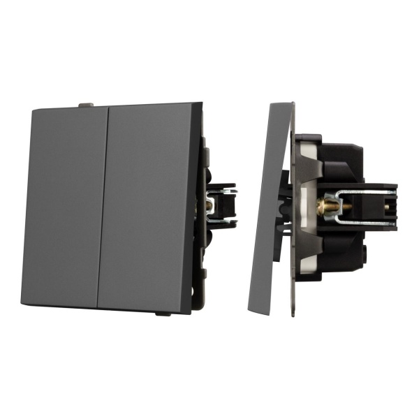 Механизм выключателя управления шторами SWT-TENDO-MKR2-SFPL-GR (230V, 10A) Arlight 054328
