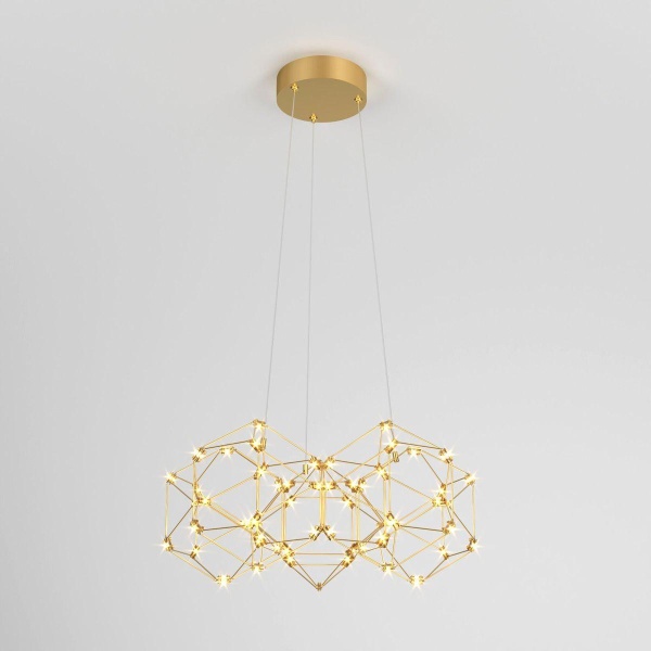 Подвесной светодиодный светильник Eurosvet Uma 90169/5 медь