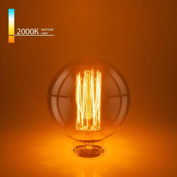 Лампа накаливания Elektrostandard диммируемая E27 60W прозрачная a034965