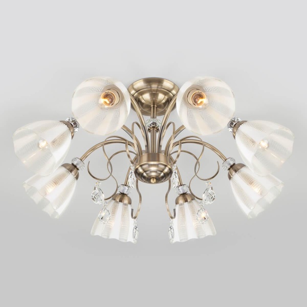 Потолочный светильник Eurosvet 30155/8 античная бронза