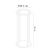 Уличный светодиодный светильник Arte Lamp Hassaleh A3370PA-1BK