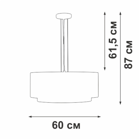 Люстра Vitaluce V2728-0/3S