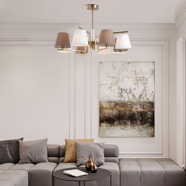 Потолочная люстра Eurosvet Ozark 60149/8 латунь