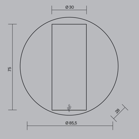 Светодиодный спот Maytoni Wall Twist C081WL-L3BBS3K