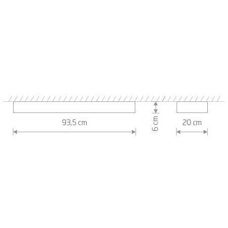 Потолочный светильник Nowodvorski Soft Ceiling Led 90x20 7531