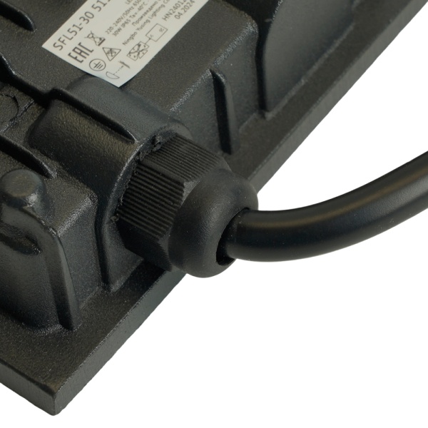 Светодиодный прожектор SAFFIT SFL51-30 IP65 30W 6500K черный 51193