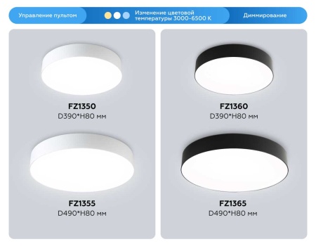 Люстра Ambrella Light ORBITAL FZ1355