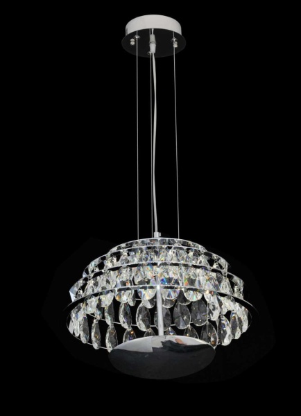 Люстра подвесная Alfa Light F4024-18 400mm CH LED