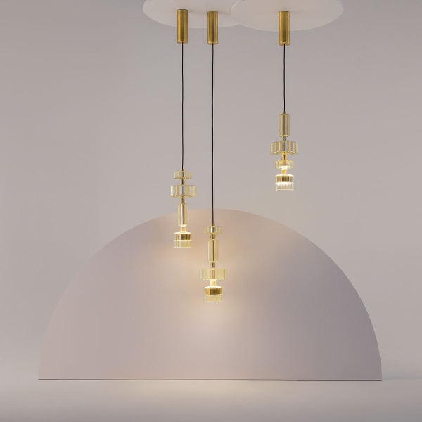 Подвесной светодиодный светильник Maytoni Level MOD253PL-L18BS3K1