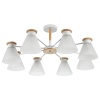 Потолочная люстра Arte Lamp Tyler A1031PL-8WH