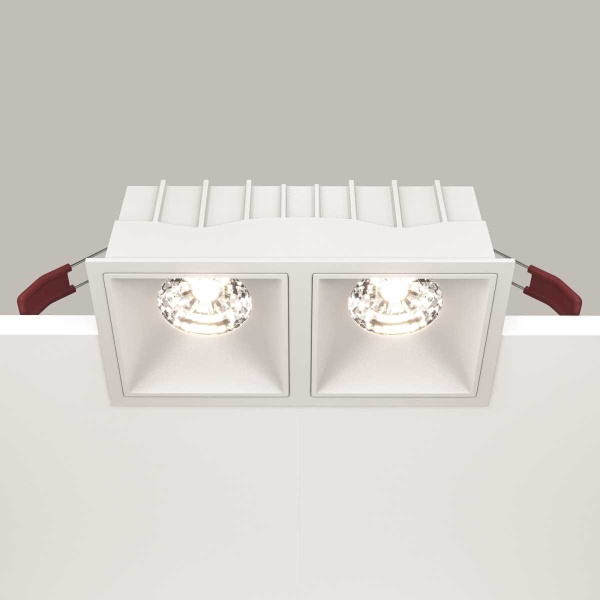 Встраиваемый светильник Maytoni Technical DL043-02-15W4K-SQ-W