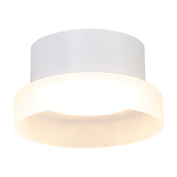 Светильник потолочный Feron HL460 Barrel OPAL 12W, 230V, GX53, белый