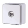 ТВ-розетка Werkel Gallant оконечная белая W5083001 4690389164712