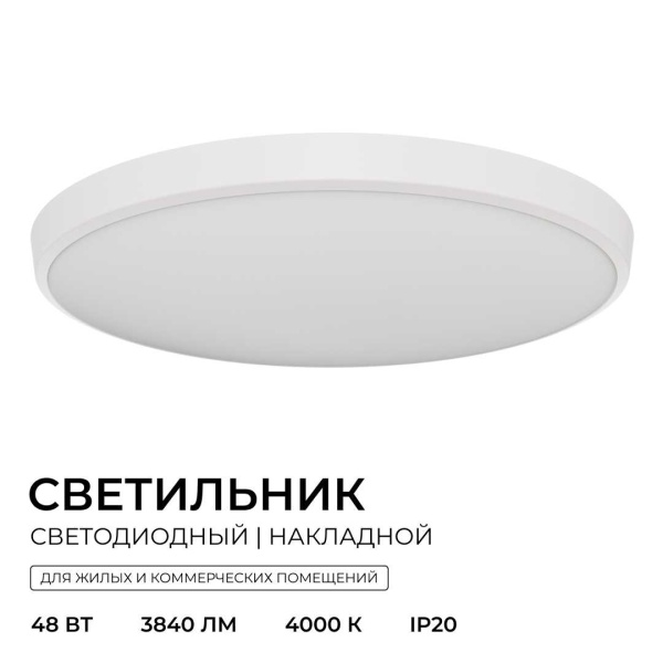 Накладной светодиодный светильник OGM O18-153