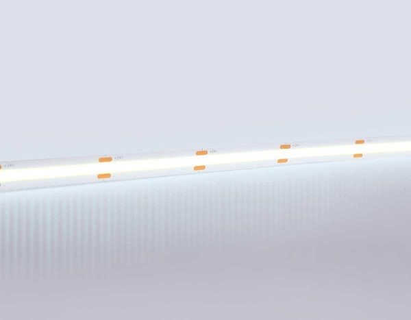Светодиодная лента Ambrella Light GS4753 COB 528Led/14W m/ 24V IP20 6500K/ 5m*10mm*2mm (2 конт.) GS4753