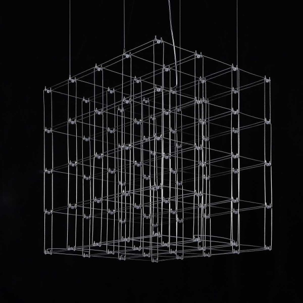 Подвесная люстра Imperium Loft Quasar Cosmos Square Led Pendant Light 80/80/80 252288-22