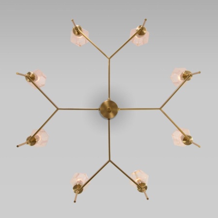 Потолочная люстра Eurosvet Prism 60143/8 латунь